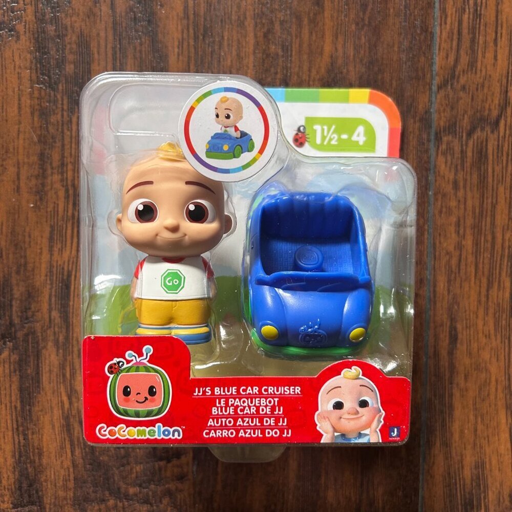 COCOMELON- JJ's Blue Car Cruiser - New